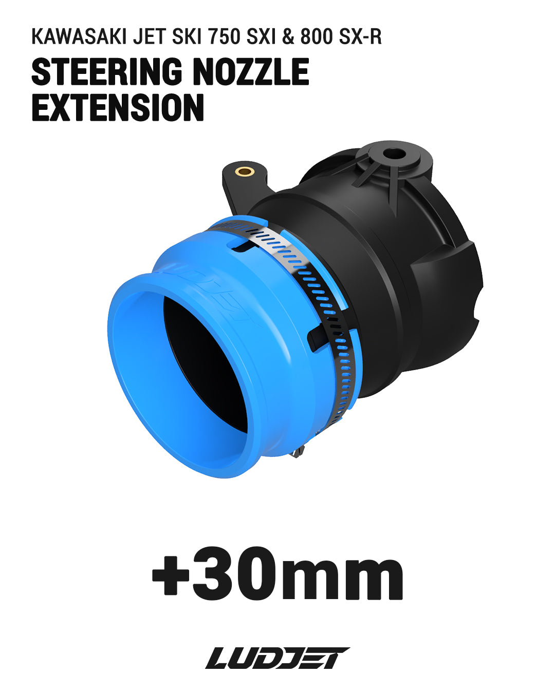 Steering Nozzle Extension for Kawasaki 750SXI & 800-SXR | PRE-ORDER