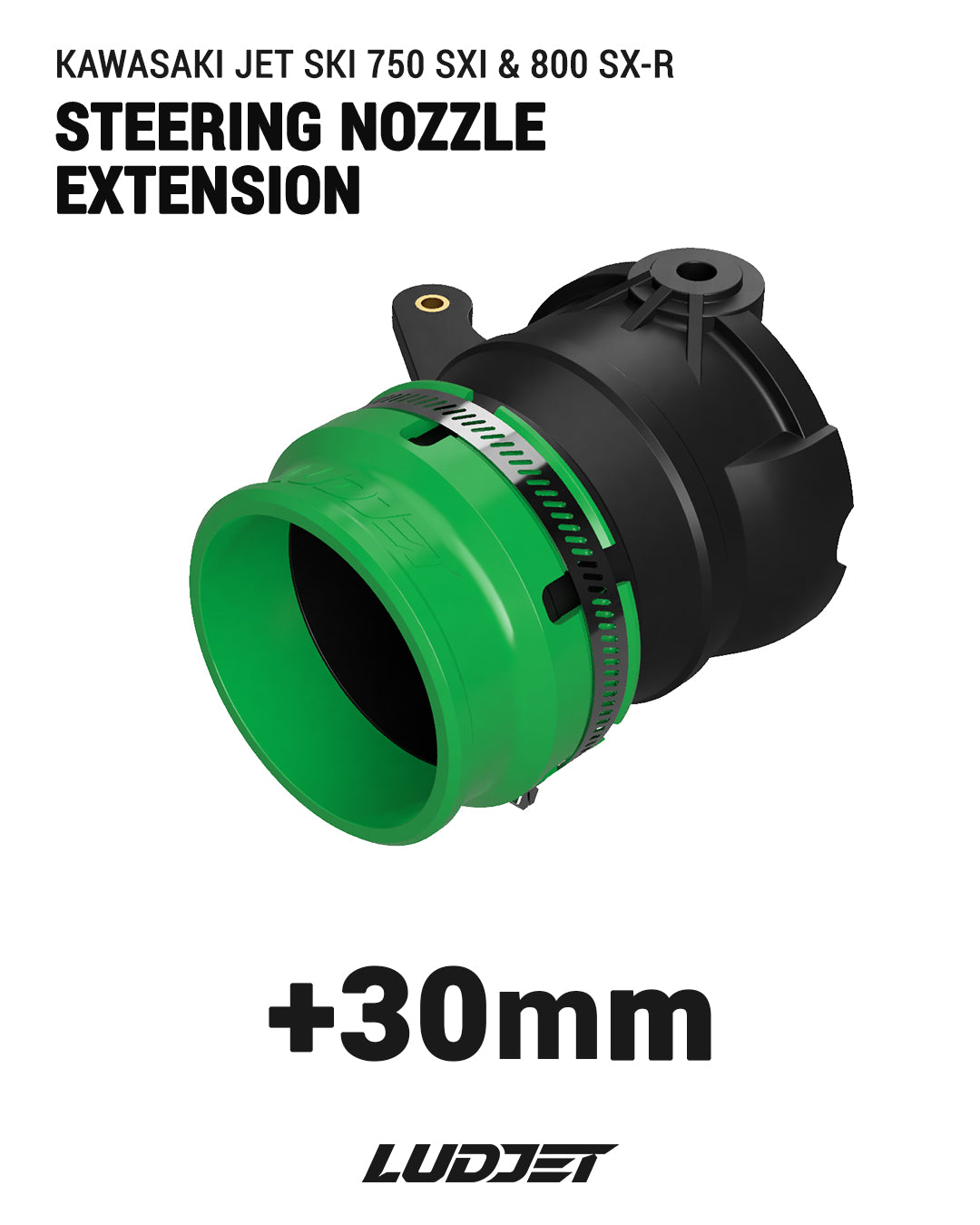Steering Nozzle Extension for Kawasaki 750SXI & 800-SXR | PRE-ORDER