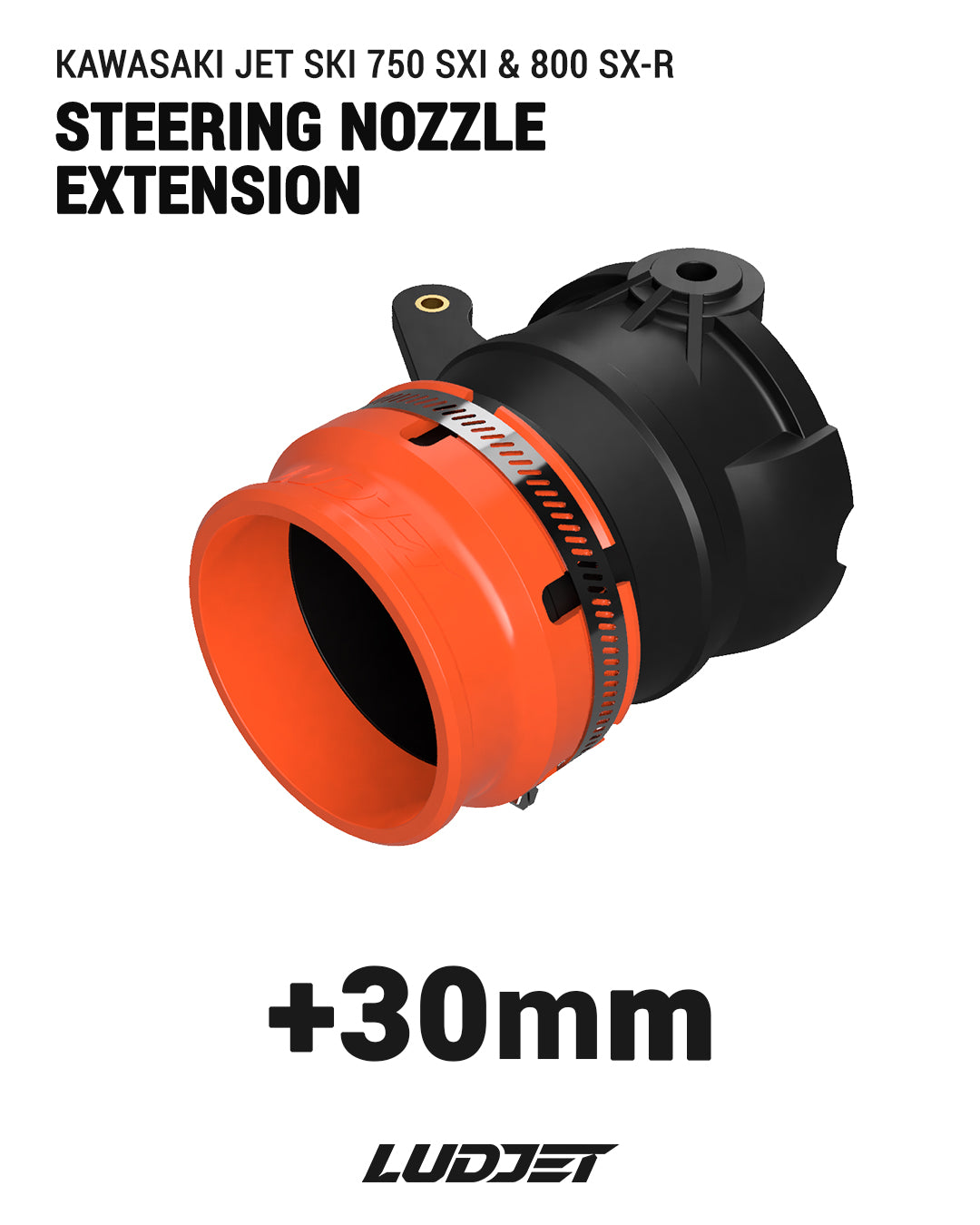 Steering Nozzle Extension for Kawasaki 750SXI & 800-SXR | PRE-ORDER