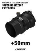 Kawasaki 750 800 SXR nozzle extension 50mm Black