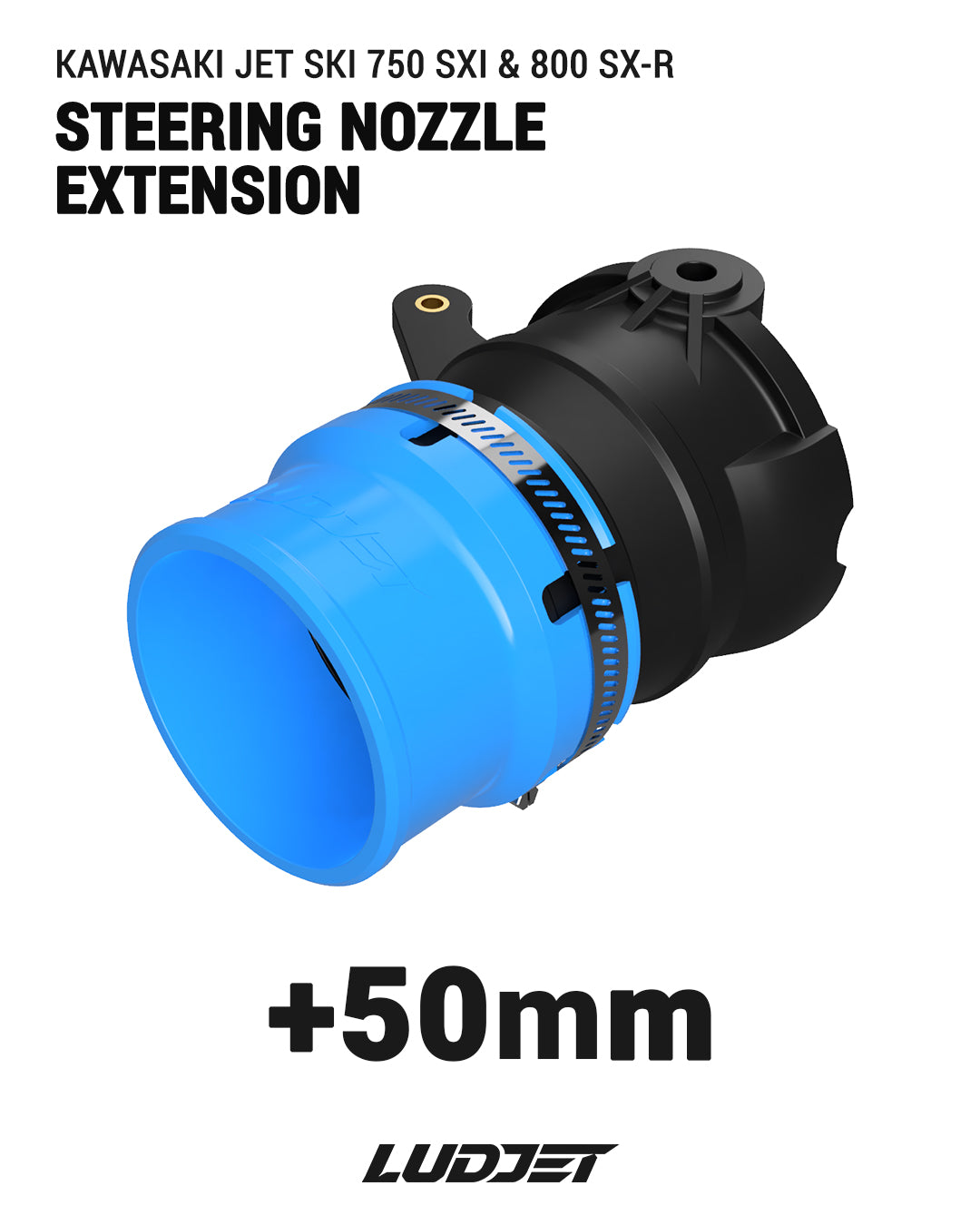 Steering Nozzle Extension for Kawasaki 750SXI & 800-SXR | PRE-ORDER