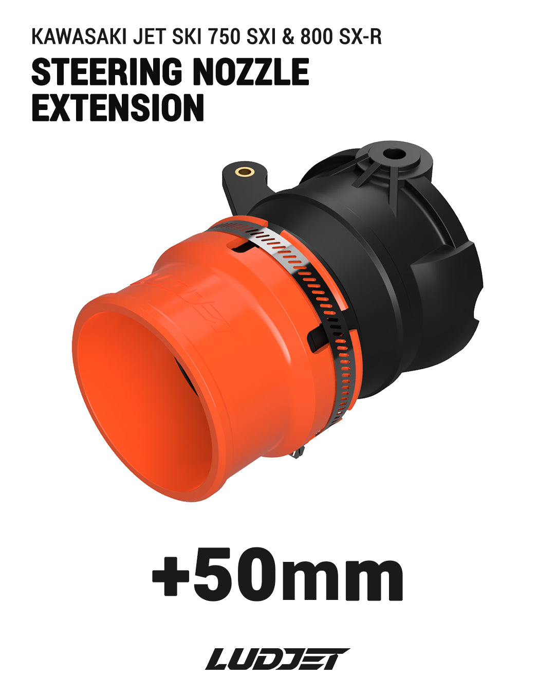 Steering Nozzle Extension for Kawasaki 750SXI & 800-SXR | PRE-ORDER