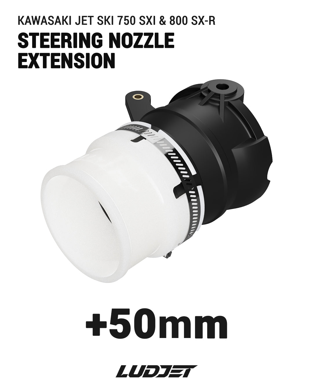 Steering Nozzle Extension for Kawasaki 750SXI & 800-SXR | PRE-ORDER