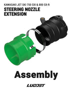 Steering Nozzle Extension for Kawasaki 750SXI & 800-SXR | PRE-ORDER