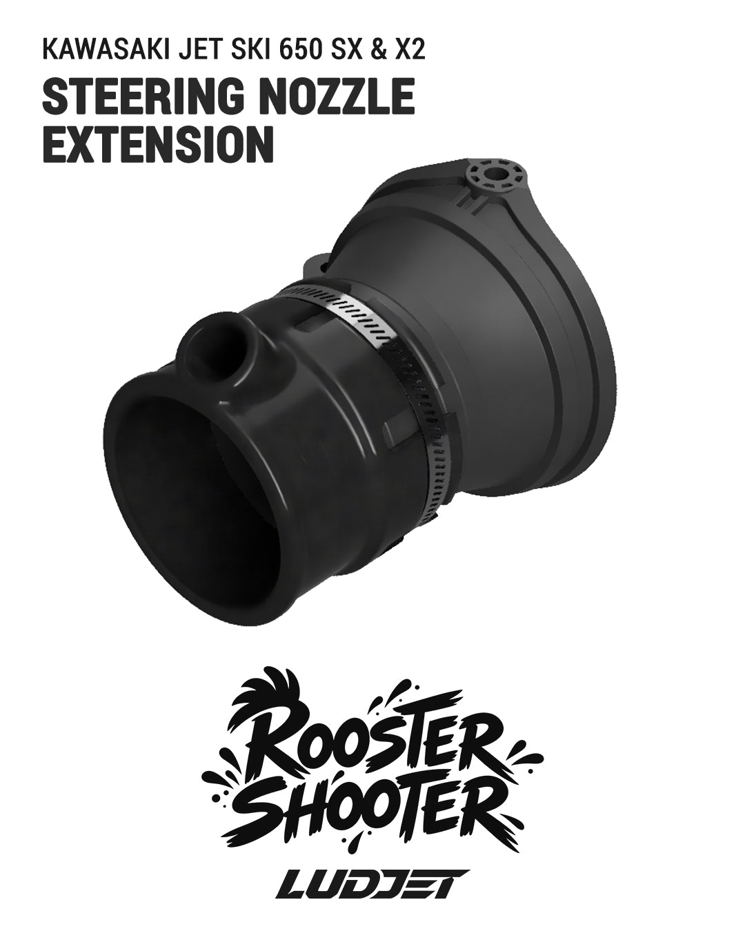 Steering Nozzle Extension Rooster Shooter