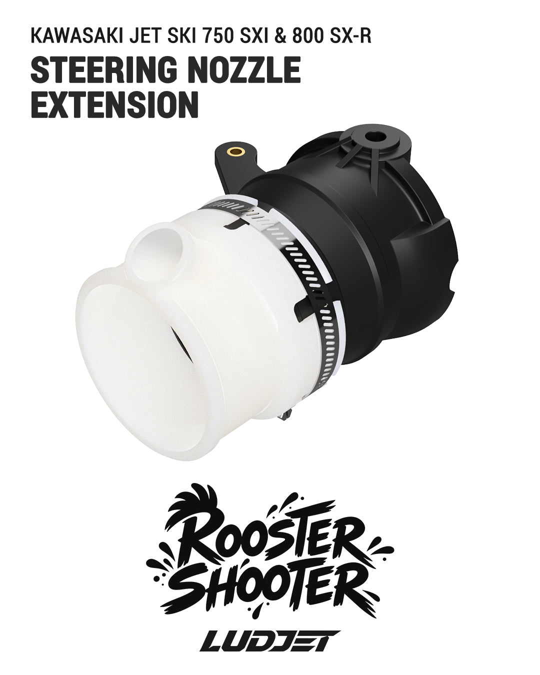 Steering Nozzle Extension Rooster Shooter