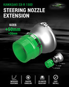 Kawasaki SX-R 1500 steering nozzle extension 