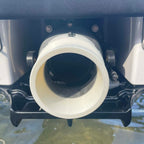 Customer-installed LUDJET nozzle extension on Yamaha SuperJet