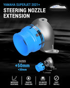 LUDJET steering nozzle extension for Yamaha SuperJet 2021+