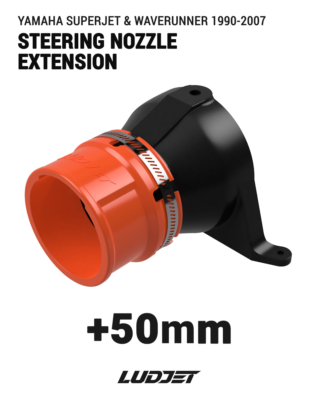 Steering Nozzle Extension for Yamaha Superjet & WaveRunner 1990-2007