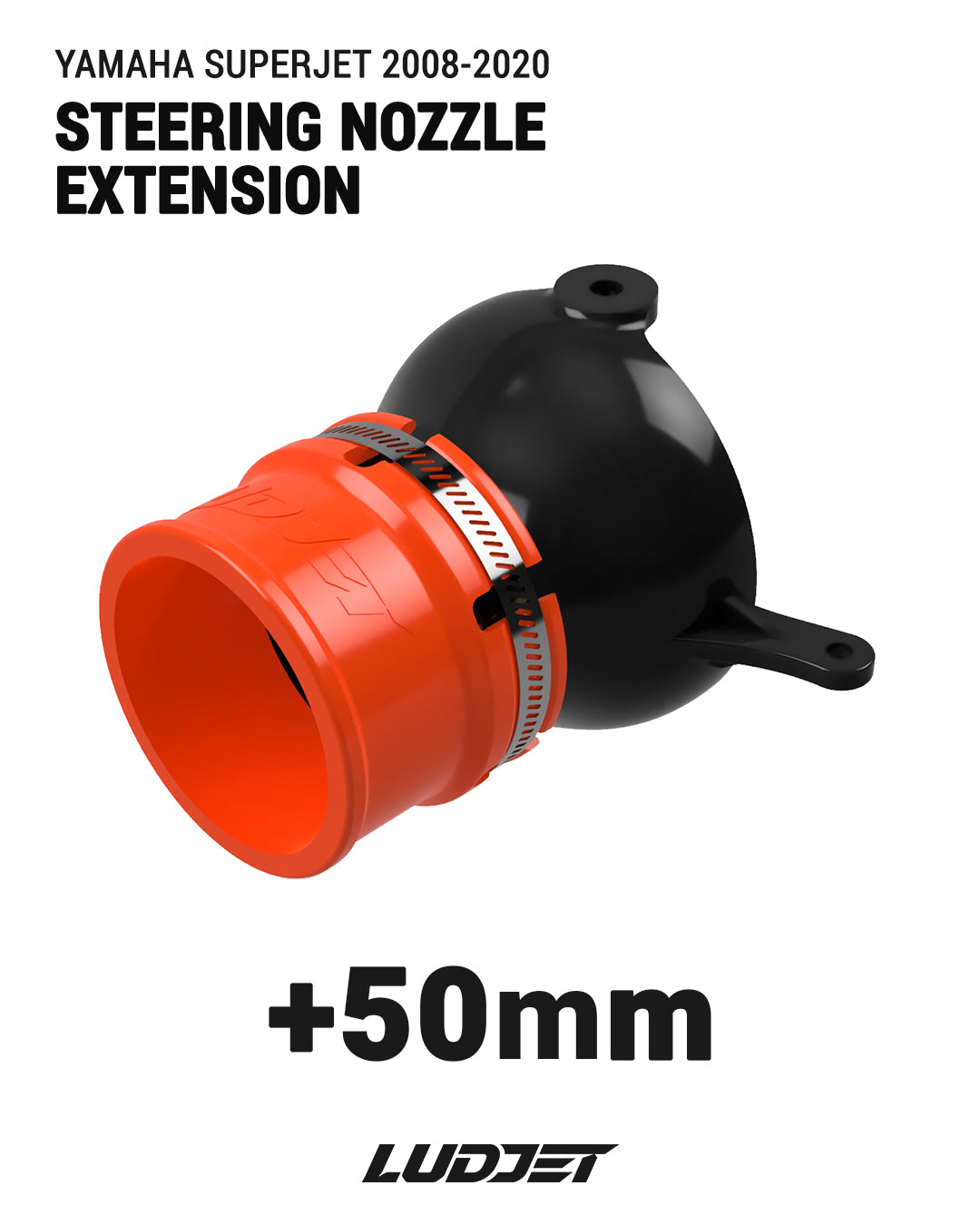 Steering Nozzle Extension for Yamaha Superjet 2008-2020