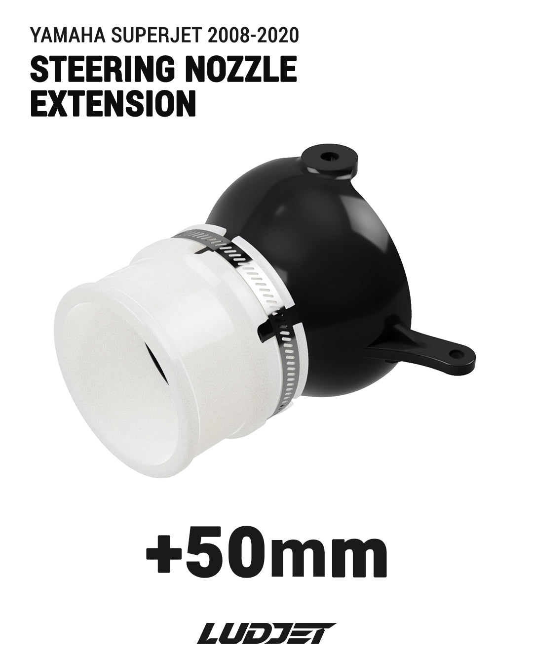 Steering Nozzle Extension for Yamaha Superjet 2008-2020