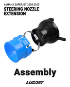 LUDJET steering nozzle extension assembly for Yamaha SuperJet 2008-2020