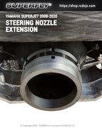 LUDJET Steering Nozzle Extension for Yamaha Superjet 2008-2020