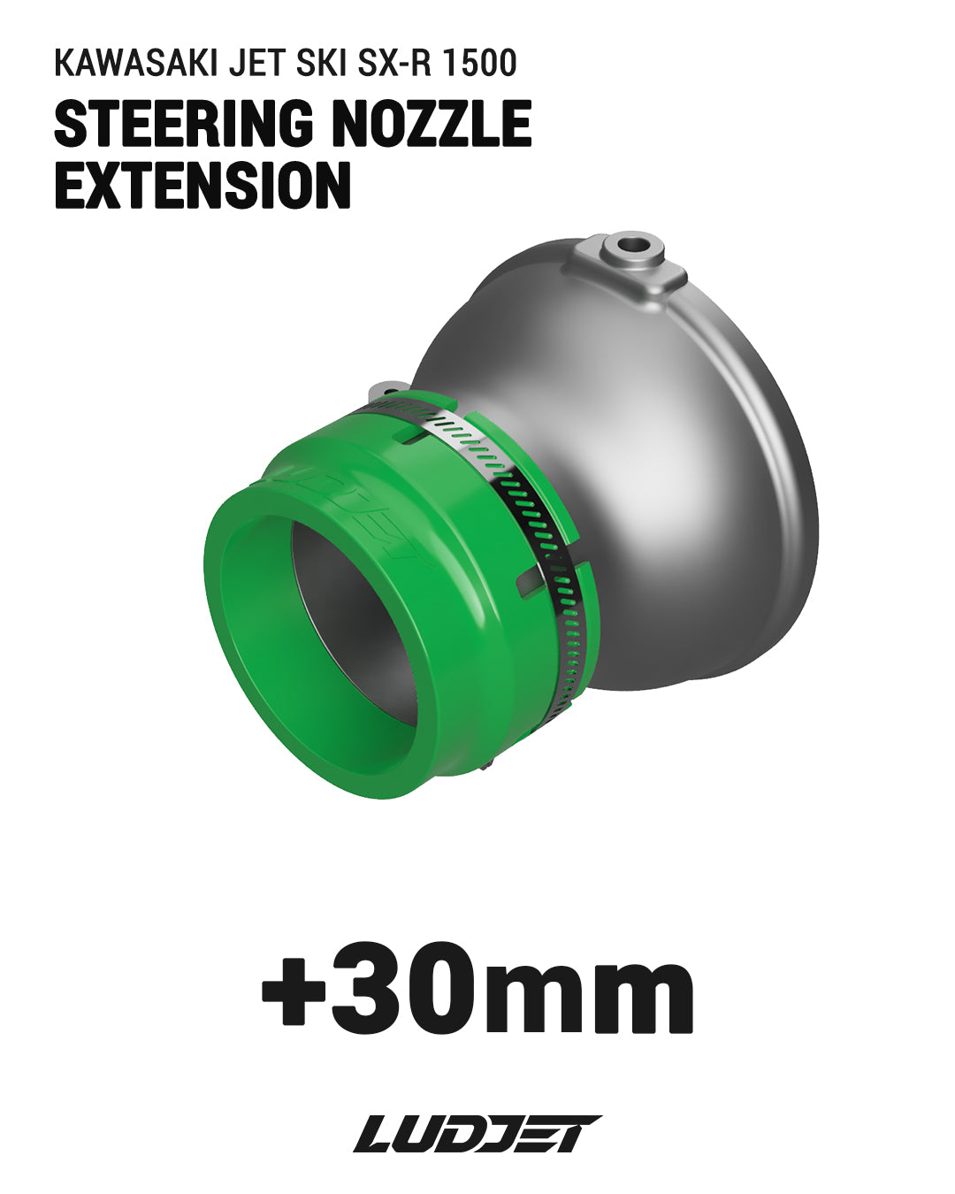 Steering Nozzle Extension for Kawasaki 1500 SX-R