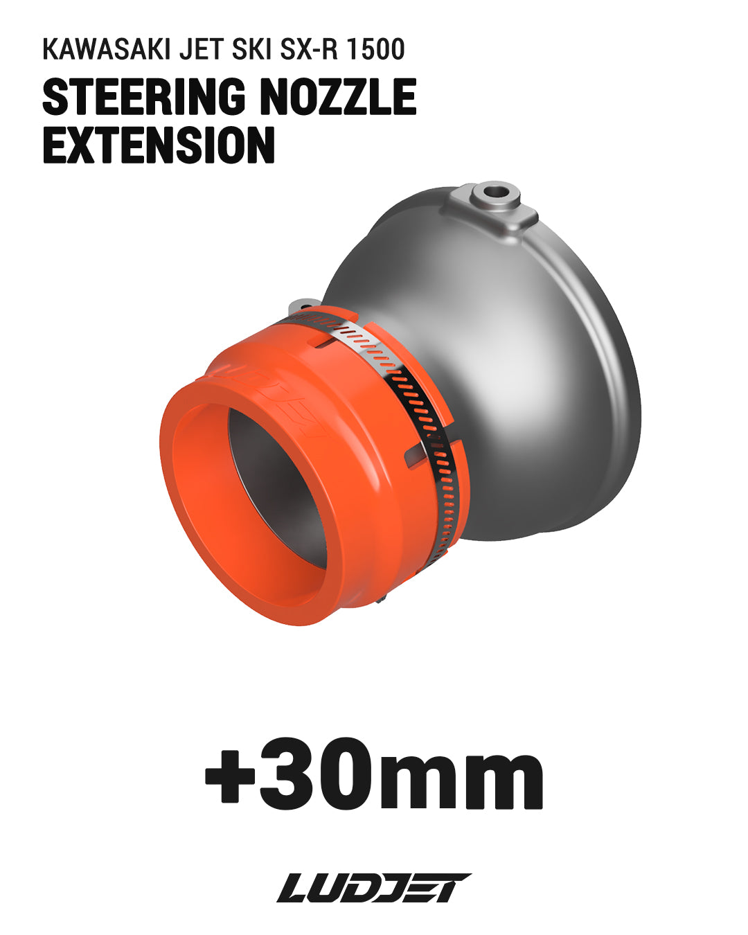Steering Nozzle Extension for Kawasaki 1500 SX-R
