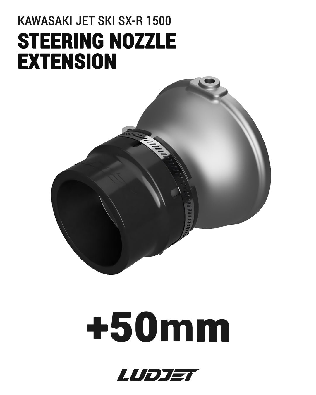 Steering Nozzle Extension for Kawasaki 1500 SX-R