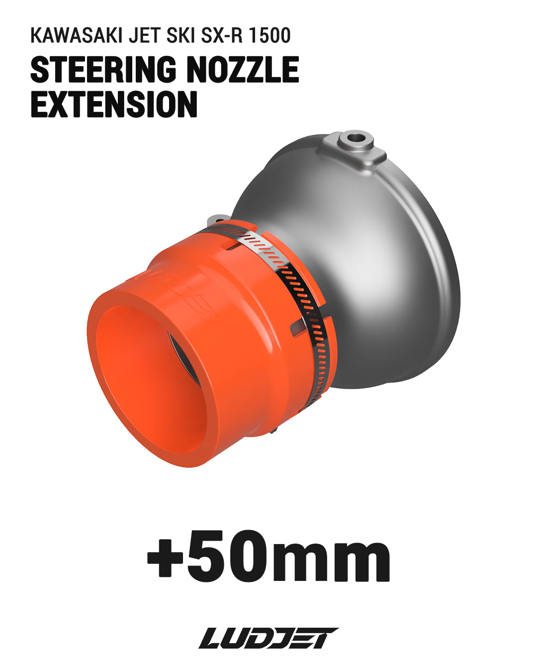 Steering Nozzle Extension for Kawasaki 1500 SX-R